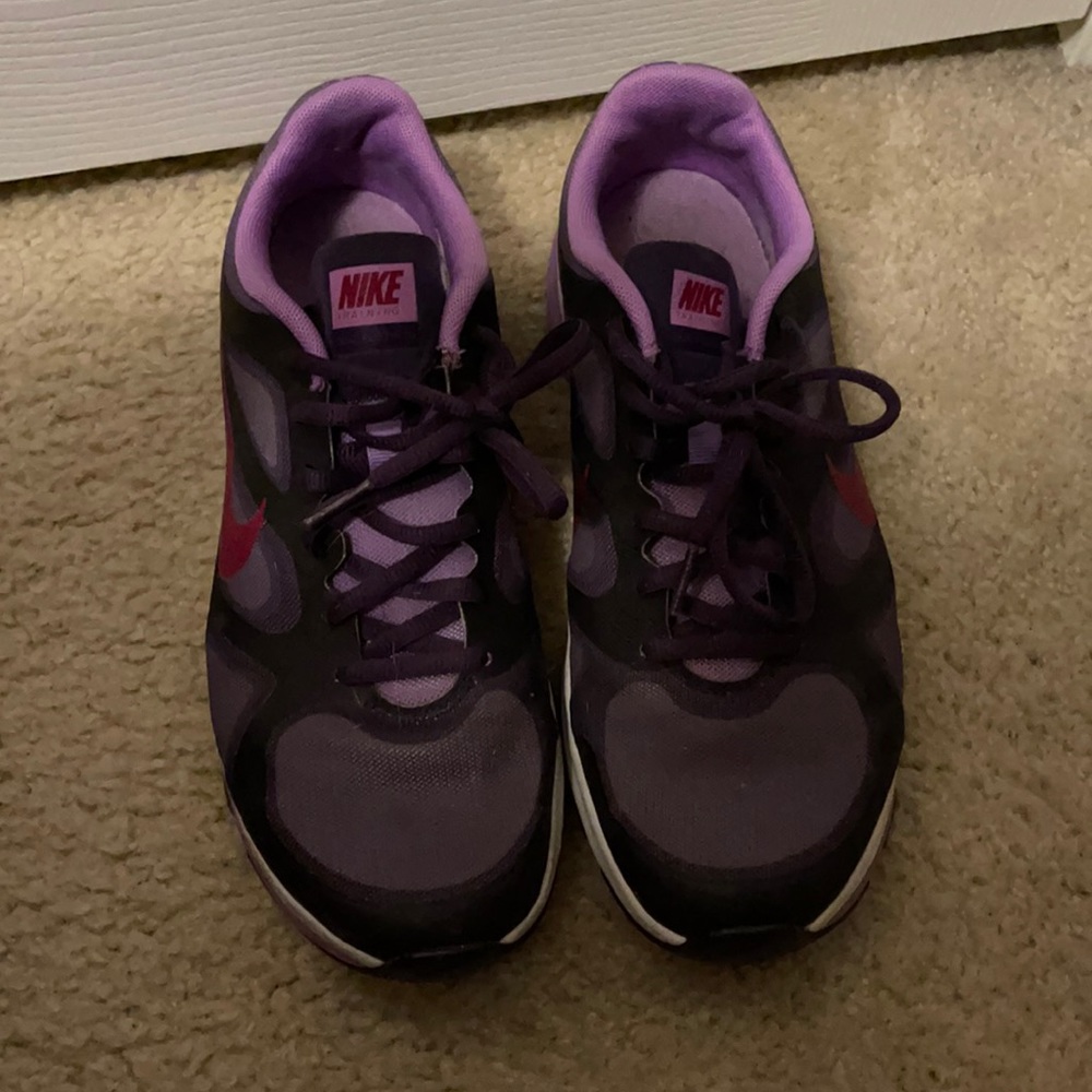 Nike women’s training shoes -purple